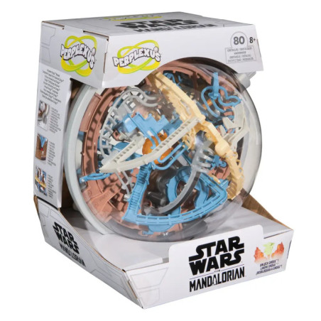 Perplexus Star Wars Mandalorian 3D-Labyrinthkugel in Markenverpackung, ab 8 Jahren.