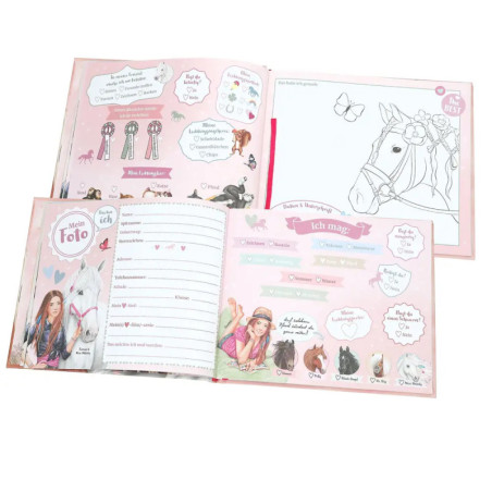 Miss Melody Freundebuch, Motiv 1