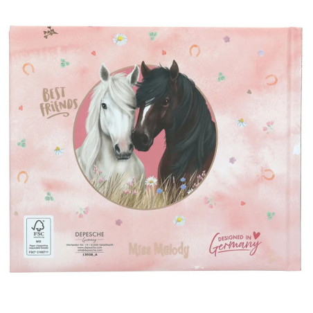 Miss Melody Freundebuch, Motiv 1