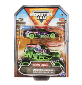 MNJ Monster Jam Truck & Racecar 2-Pack