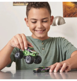 MNJ Monster Jam Truck & Racecar 2-Pack