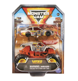 MNJ Monster Jam Truck & Racecar 2-Pack