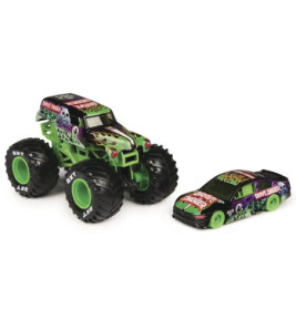 MNJ Monster Jam Truck & Racecar 2-Pack