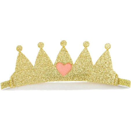 Kleid''Prinzessin Emily'' mit  Herztasche und Krone Gr.35-45