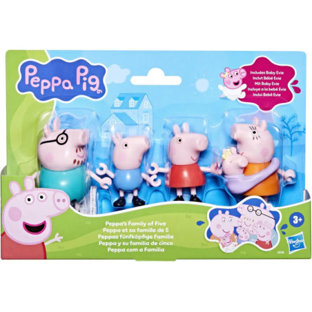 Peppa Pig Fünfköpfige Familie