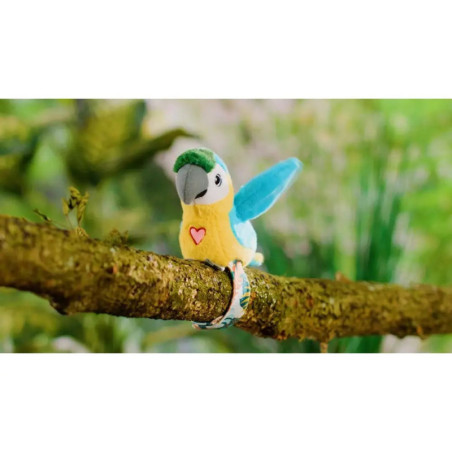 Happy Yappers Blauer Papagei