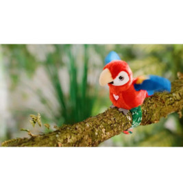 Happy Yappers Roter Papagei