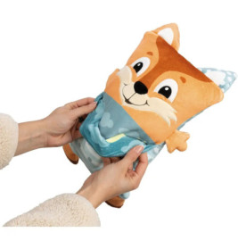 Kuscheltier Fuchs m.Wendefunktion 30x20