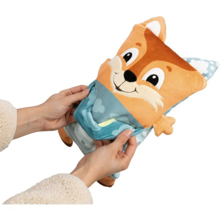 Kuscheltier Fuchs m.Wendefunktion 30x20