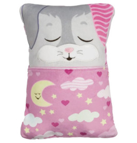 Kuscheltier Hase mit Wendefunktion 30x20