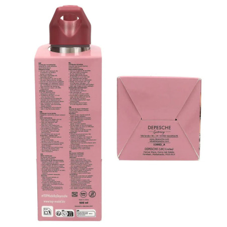 TOPModel Trinkflasche Edelstahl LEOHEART