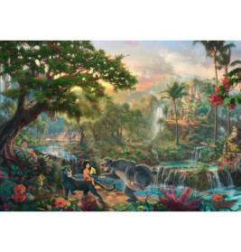 Schmidt Spiele Puzzle Thomas Kinkade Disney Das Dschungelbuch 1000 Teile