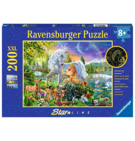 Ravenburger 13673 Puzzle Magische Begegnung 100/200 Teile XXL