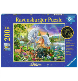 Ravenburger 13673 Puzzle Magische Begegnung 100/200 Teile XXL