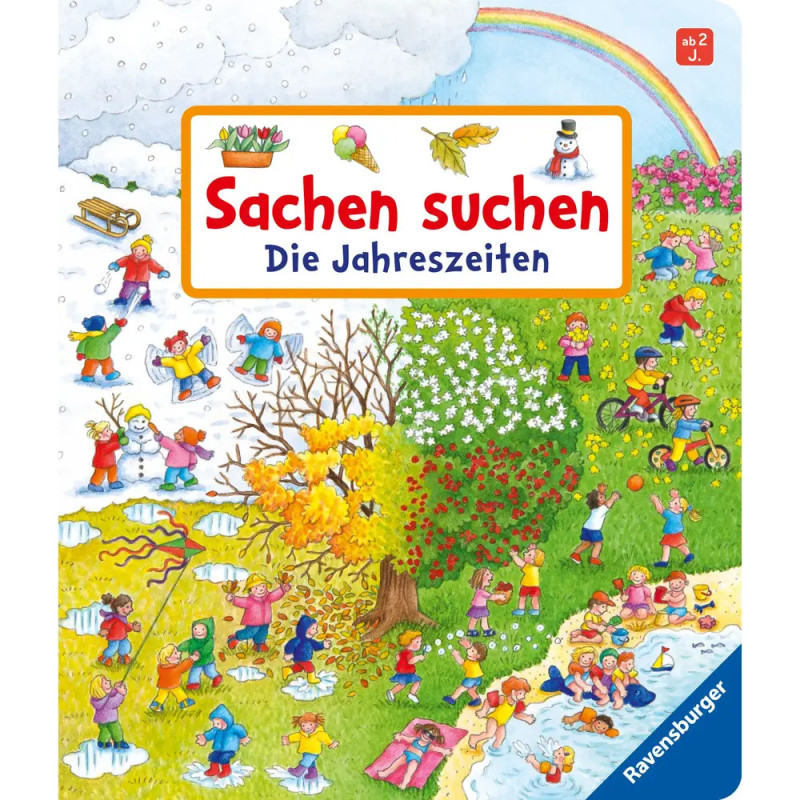 Ravenburger 43621 Sachen suchen: Die Jahreszeiten Pappbilderbuch über 5 Euro Ravenburger 43621 Sachen suchen: Die Jahreszeiten Pappbilderbuch über 5 Euro