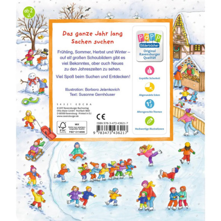 Ravenburger 43621 Sachen suchen: Die Jahreszeiten Pappbilderbuch über 5 Euro Ravenburger 43621 Sachen suchen: Die Jahreszeiten Pappbilderbuch über 5 Euro