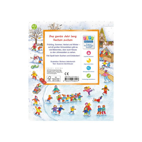 Ravenburger 43621 Sachen suchen: Die Jahreszeiten Pappbilderbuch über 5 Euro Ravenburger 43621 Sachen suchen: Die Jahreszeiten Pappbilderbuch über 5 Euro