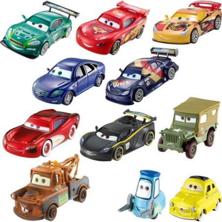 Mattel Disney's Cars 3 Sammelautos, ab 3 Jahre, sortiert Mattel Disney's Cars 3 Sammelautos, ab 3 Jahre, sortiert