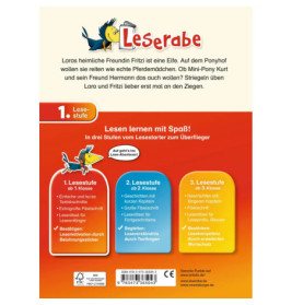 Ravensburger 36504 Leserabe - 1. Lesestufe: Lara und die freche Elfe. Auf dem Ponyhof Erstlesetitel