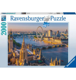 Ravensburger 166275 Puzzle Stimmungsvolles London 2000 Teile