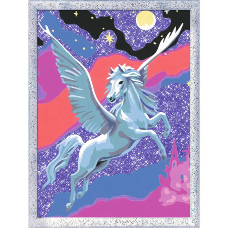 Ravenburger 28641 Malen nach Zahlen Stolzer Pegasus Malen nach Zahlen Serie Roma