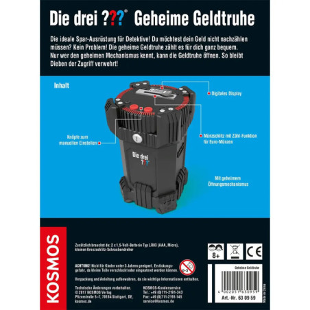 Kosmos Die drei ??? Geheime Geldtruhe