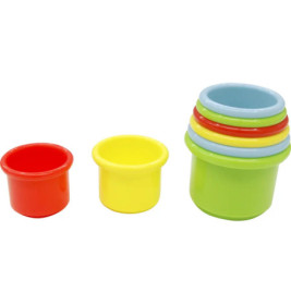 SpielMaus Baby Stapelbecher, 8-teilig