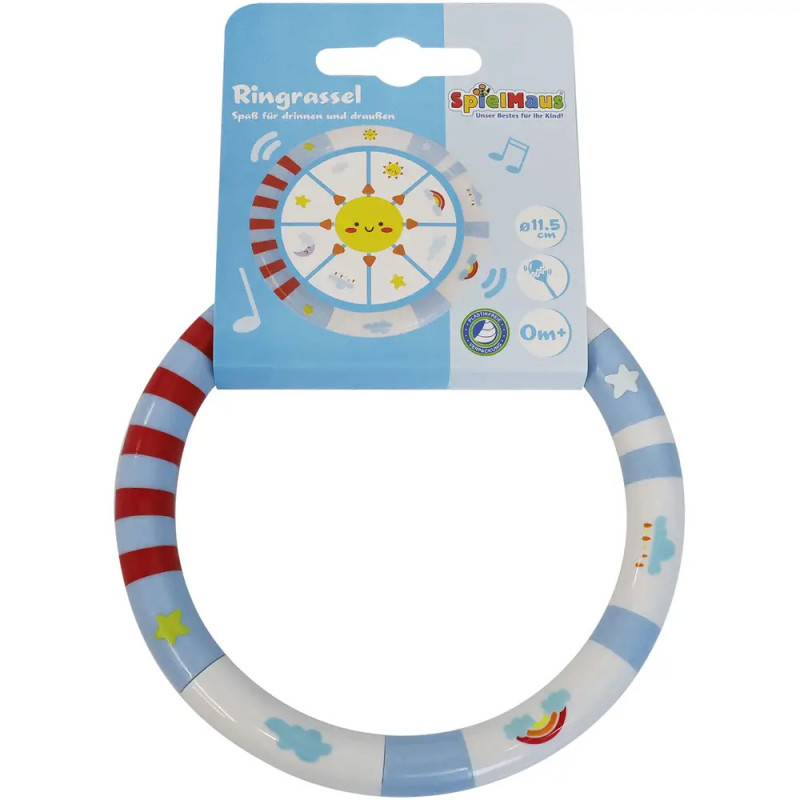 SpielMaus Baby Ringrassel