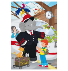 Kinderpuzzle Benjamin Blümchen, Im Einsatz, 3 x 48 Teile