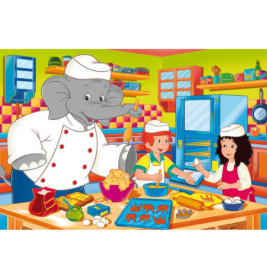 Kinderpuzzle Benjamin Blümchen, Im Einsatz, 3 x 48 Teile