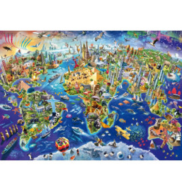 Schmidt Spiele Puzzle Standard 1.000 Teile, Entdecke unsere Welt
