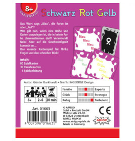 AMIGO 01663 Schwarz Rot Gelb - Refresh