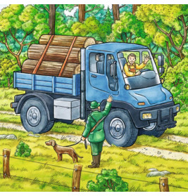 Ravensburger 93885  Puzzle Große Landmaschinen 3 x 49 Teile