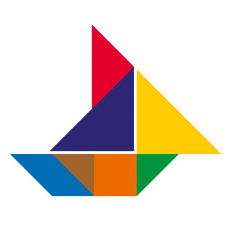 Schmidt Spiele Tangram Kids Bring-Mich-Mit-Spiel in der Metalldose