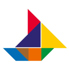 Schmidt Spiele Tangram Kids Bring-Mich-Mit-Spiel in der Metalldose