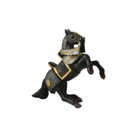 Papo 39276 Schwarzes Pferd mit Rüstung Papo 39276 Schwarzes Pferd mit Rüstung