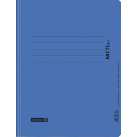 Brunnen Schnellhefter FACT!plus Pappe, blau