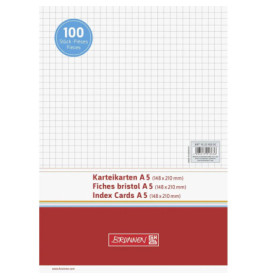 BRUNNEN 102250200  Karteikarten  weiß