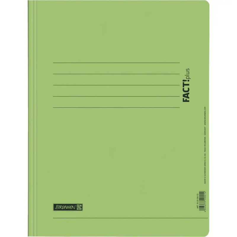 Schnellhefter Pressspan, hellgrün