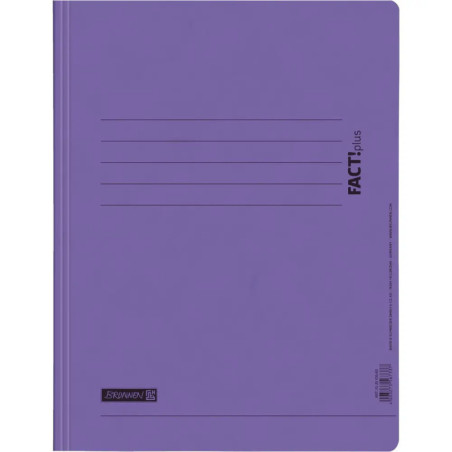 Brunnen Schnellhefter FACT!plus Pappe, violett