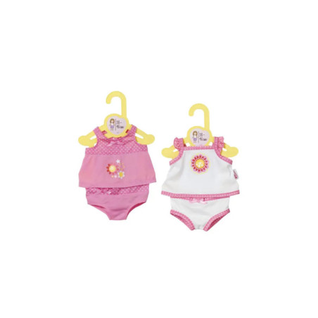 Zapf BABY born® Kleider Kollektion Dolly Moda Unterwäsche, Größe 38-46cm