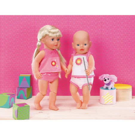 Zapf BABY born® Kleider Kollektion Dolly Moda Unterwäsche, Größe 38-46cm