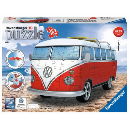 Ravensburger 125166 3D Puzzle VW Bulli T1 162 Teile