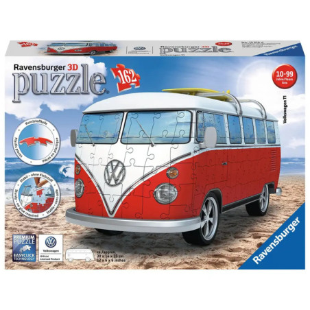 Ravensburger 125166 3D Puzzle VW Bulli T1 162 Teile