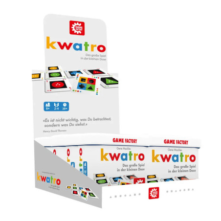 Gamefactory - kwatro im  (d,f) sortiert (1 Stück)