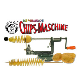 CORVUS Kids at Work Chipsmaschine auch für Gemüse geeignet