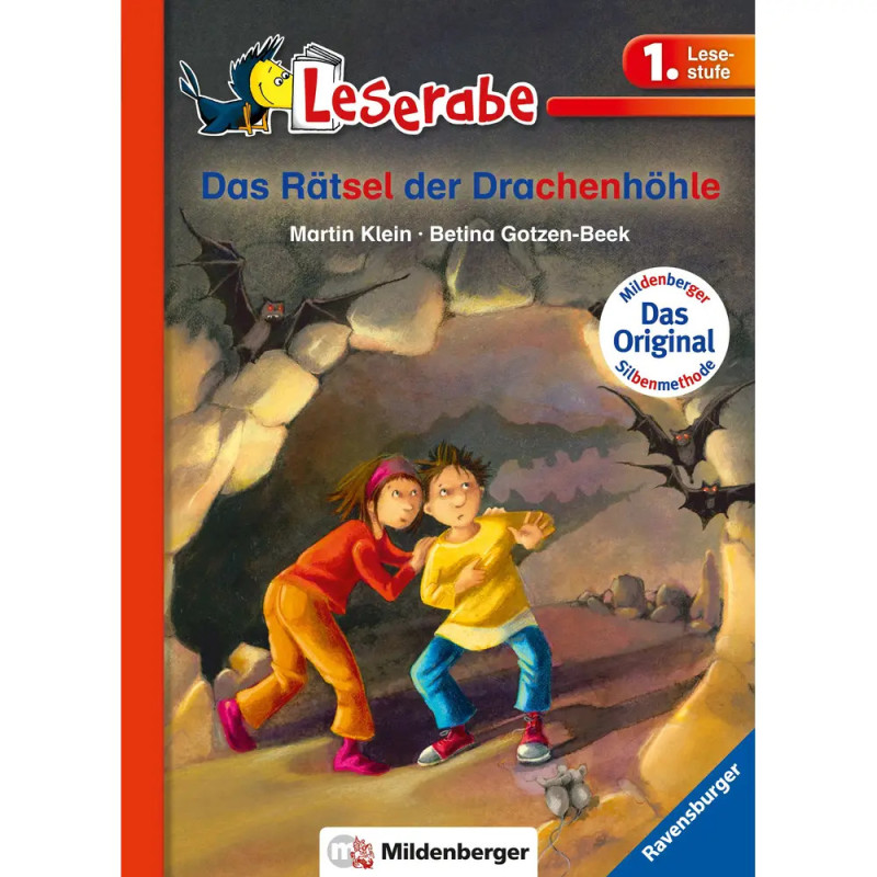 Ravenburger 38576 Leserabe mit Mildenberger Silbenmethode: Das Rätsel der Drachenhöhle Erstlesetitel