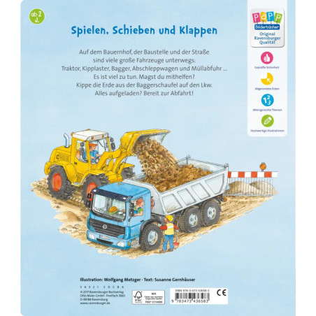 Ravenburger 43658 Aufladen - Abfahren Pappbilderbuch über 10 Euro