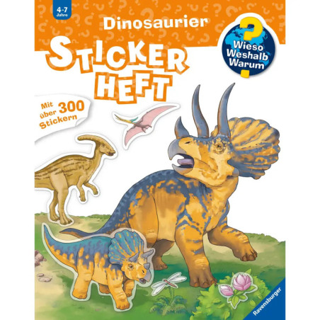 Ravenburger 32677 Wieso? Weshalb? Warum? Stickerheft: Dinosaurier WWW-Malbuch (ab 01/06) Ravenburger 32677 Wieso? Weshalb? Warum? Stickerheft: Dinosaurier WWW-Malbuch (ab 01/06)