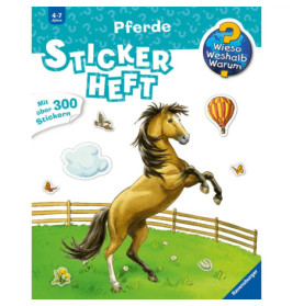Ravenburger 32679 Wieso? Weshalb? Warum? Stickerheft: Pferde WWW-Malbuch (ab 01/06)